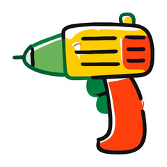 Obraz premium Doodle Raygun - Generative Ai, Üretken yapay zeka 