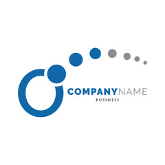 Initial Letter O Icon Logo Design Template
