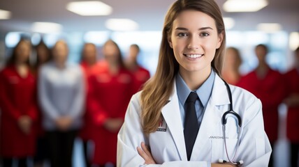 There are more and more women in the medical industry,