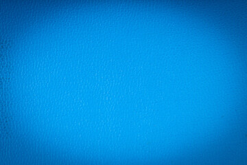 Blue leather