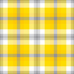 Plaid seamless pattern. Repeating checker fabric for design prints plaids. Repeated check ekose. Checks square line. Vichi cloth. Tartan repeat textile. Scottish madras flannel. Vector illustration