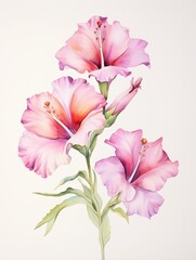 Canvas Prints - Watercolor Flowers: A Stunning Print Collection