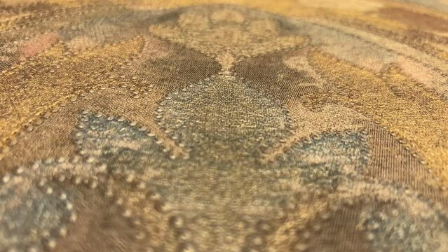 Indian Ornament Wallpaper Dolly Shot