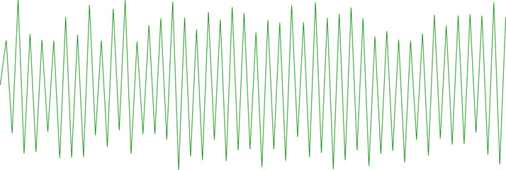 An abstract transparent zigzag shape design element.