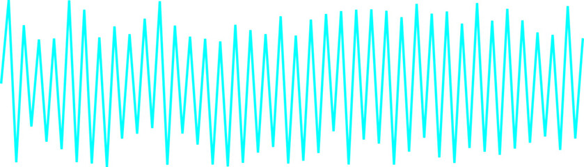 An abstract transparent zigzag shape line design element.