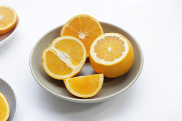 Fresh orange fruit, high vitamin c
