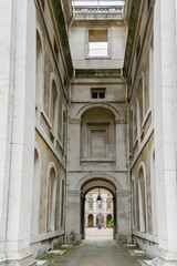 Fototapeta na wymiar London, UK, 24 September 2023: Old Royal Naval College, University of Greenwich, London 