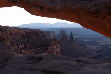 mesa arch overlook canyonlands national park 