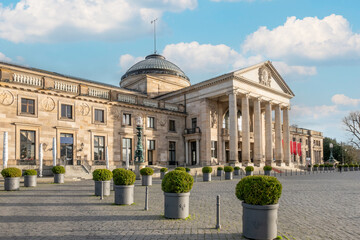 historic Casino in Wiesbaden,