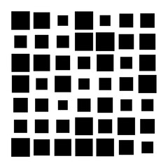 set of black squares