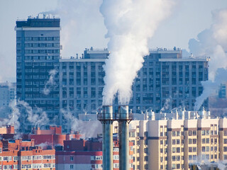 smoke from the chimney