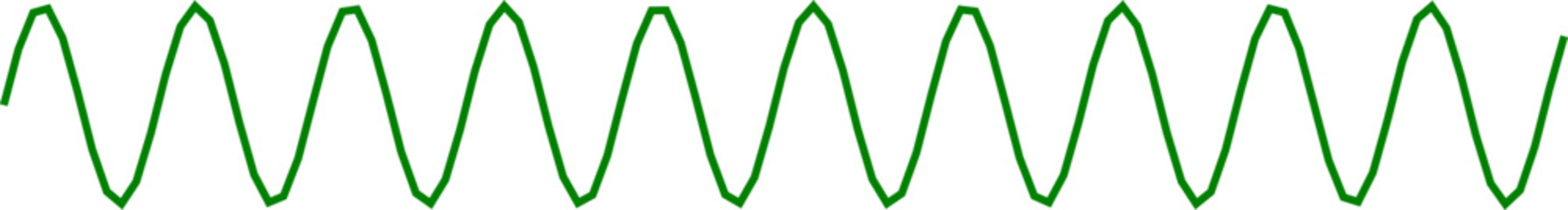 An abstract transparent curvy sine wave shape line design element. - obrazy, fototapety, plakaty