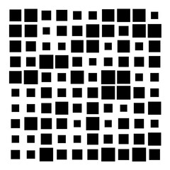 set of black squares
