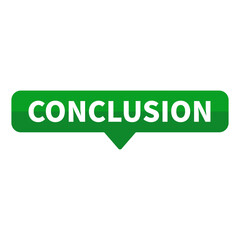 Conclusion Green Rectangle Shape For Information Result Promotion Business Marketing Social Media Announcement
