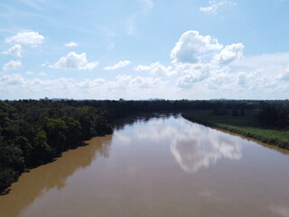 The Kinabatangan river is one of the best and most easily accessible places to see wildlife in...