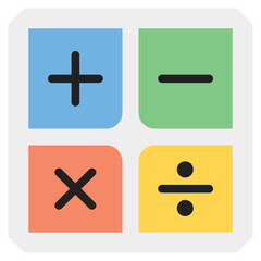 Obraz premium Math Icon