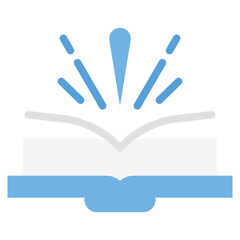 Fototapeta premium Open Book Icon