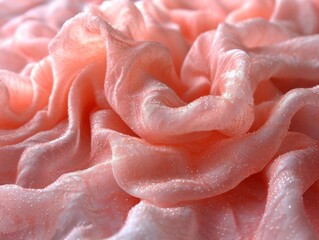 Shimmering Peach Fuzz Fabric