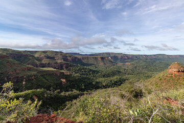 Fototapeta na wymiar paisagem natural na cidade de Costa Rica, Estado do Mato Grosso do Sul, Brasil