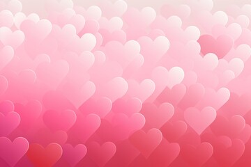Valentines Day Heart Background. Hearts of Love.