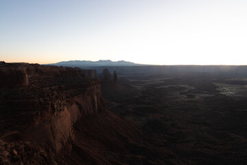 Mesa arch lookout point 