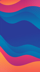 Abstract background colorful with wavy lines and gradients is a versatile asset suitable for various design projects such as websites, presentations, print materials, social media posts