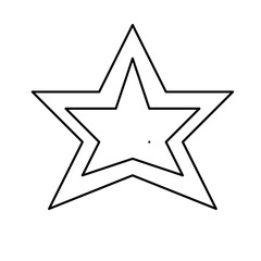 Obraz premium star icon vector illustration 