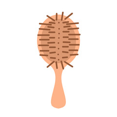 Hair comb Illustration, barber clipart 