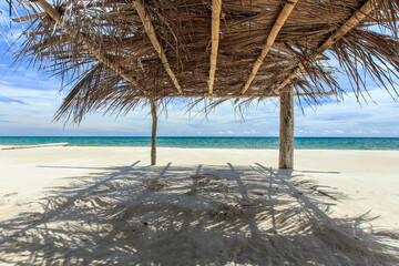 beautiful beach at Kuala Penyu Sabah, Malaysia.