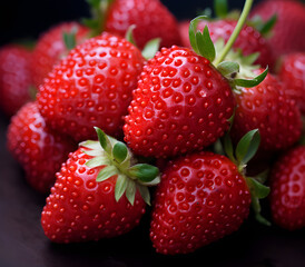 strawberries, fruits