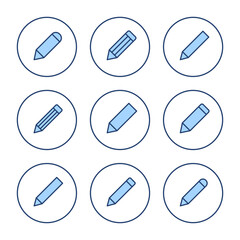 Pencil icon vector. pen sign and symbol. edit icon vector