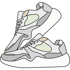 Shoes Illustration Vector