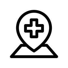Hospital Location Icon