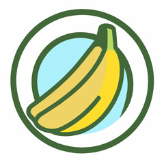 illustration of banana vector