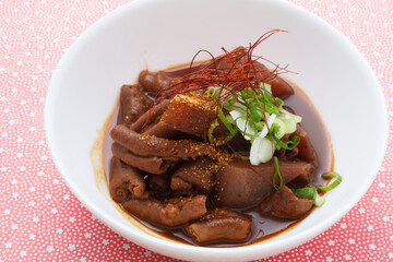 土手煮　スタジオ撮影