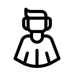 Barber Cape Icon