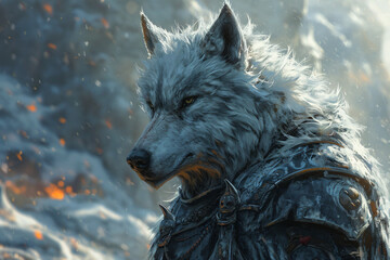 Snowbound Wolf Warrior