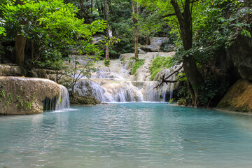 Erawan Waterfall level 7, Kanchanaburi Province, Thailand