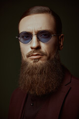 stylish handsome man