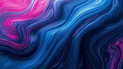 Abstract fluid liquid curved wave with copy space background - obrazy, fototapety, plakaty