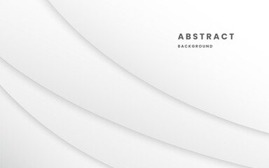 Abstract background white and light gray wave modern soft luxury texture with clean vector subtle background. Illustration vector 10 eps.