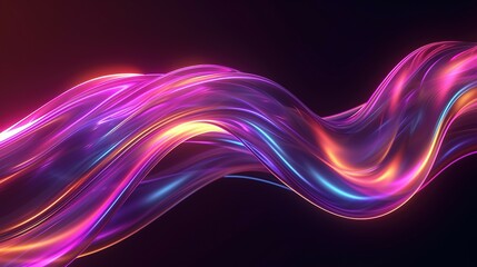 Abstract fluid liquid curved wave with copy space background