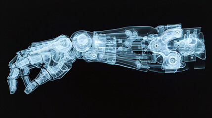 x-ray, machine parts, cyborg, future tech