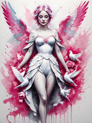 Fototapeta premium Aphrodite Goddess of Love Greek