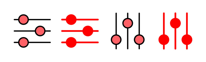 setting Icon set illustration. Cog settings sign and symbol. Gear Sign