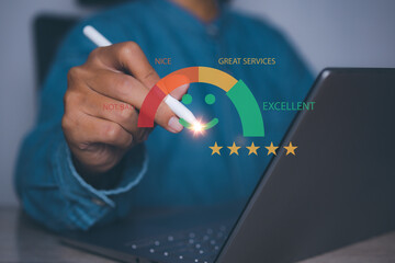 Customer satisfaction experience excellent for service feedback review.