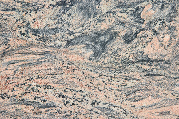 Close-up Elegant Granite Texture with Quartz and Feldspar Patterns