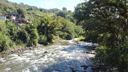 Obraz premium Rio Reventazón, Orosi de Cartago