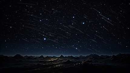 night sky with stars