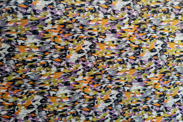 Abstract colorful fabric pattern background.